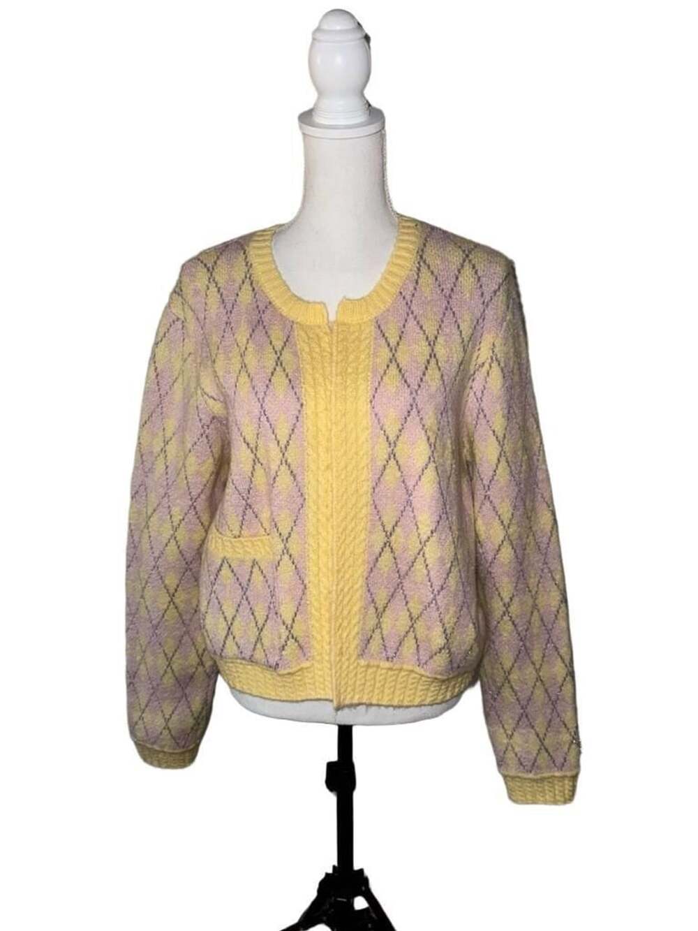 NWT ZARA METALLIC KNIT Shimmer Fringe Jacket Cardig S 5802/140